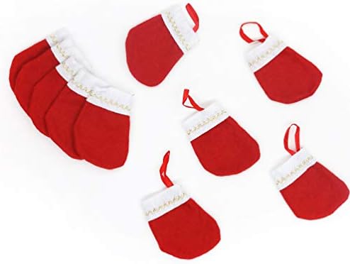 גרביים לבד של סנטה אולטרה מיני, חבילת ערך, 12 סמק. | קישוט לחג המולד